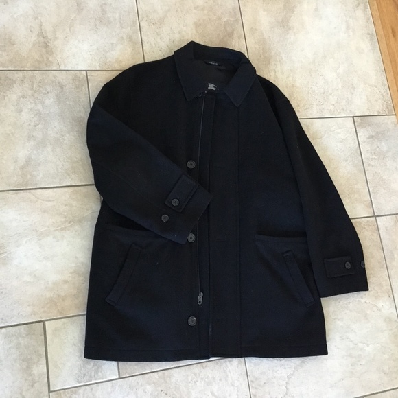 Men’s Burberry cashmere blend car coat
